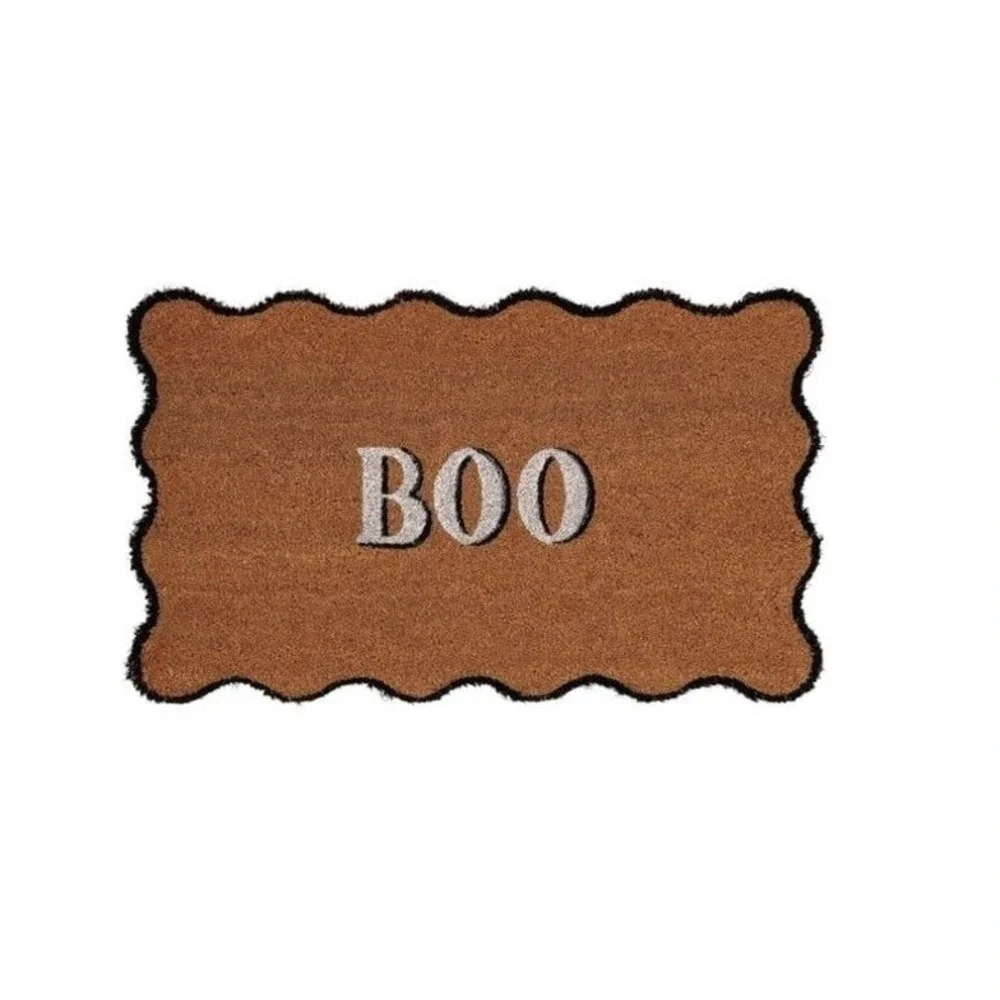 My Texas House Scallop Boo Coir Doormat‎ Halloween, 18x30
